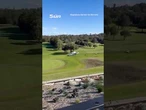 Horror moment plane CRASHES on golf course injuring two as golfers rush to help