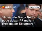 Braga Netto preso pode colaborar com a PF fazendo delação como Mauro Cid, analisa cientista político