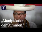 Peruanischer Präsidentschaftskandidat Sanchez will Wahlergebnis nicht anerkennen