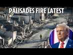 LIVE: Donald Trump visits Pacific Palisades for tour amid disastrous LA wildfires