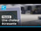 Une chaleur écrasante en France, la vigilance orange s'étend à Paris • FRANCE 24