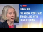 Minister 'not happy with inflation' as it sticks at 3.8%