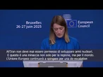 Metsola: No armi nucleari per l'Iran, l'Ue spinge per de-escalation