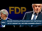 WOLFGANG KUBICKI: Krasse Frontalattacke nach FDP-Parteitag! "Jetzt weißt du, wo der Hammer hängt!"