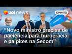 Sidônio Palmeira, novo chefe da comunicação do governo, terá que se impor diante de Lula | Kotscho