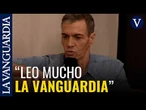 Sánchez elogia la sección de música de 'La Vanguardia' en su viaje sorpresa al Primavera Sound