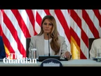 'The robots are here': Melania Trump hails AI's potential