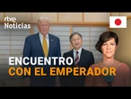 JAPÓN - EE.UU.: TRUMP visita al EMPERADOR antes de su cita con TAKAICHI dentro de su gira asiática
