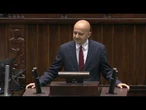 Matecki: muszę odnieść się do pewnych plugawych kłamstw, które padły tu ze strony PO...