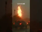 Raio atinge rede de energia e causa explosão nos EUA; vídeo flagra momento da descarga elétrica