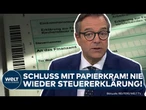 STEUERERKLÄRUNG: Schluss mit dem Bürokratiestress! Österreich macht’s vor – Deutschland zögert