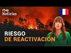 INCENDIO FRANCIA: Se RALENTIZA su avance tras QUEMAR más de 17.000 HECTÁREAS | RTVE Noticias