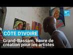 Côte d'Ivoire : Grand-Bassam, havre de création pour artistes lassés par Abidjan • FRANCE 24