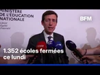 Canicule: 1.352 écoles ou établissements scolaires fermées, annonce le ministre de l'Éducation