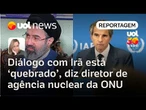 Guerra no Irã: Diálogo está 'quebrado', diz diretor de agência nuclear da ONU | Janaina Figueiredo