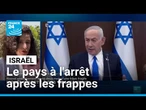 Israël : le pays à l'arrêt après des tirs de missiles iraniens • FRANCE 24
