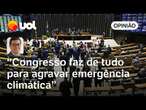 Congresso vota 25 PLs e três emendas que ameaçam meio ambiente enquanto RS vive tragédia | Tales