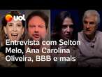 Fernanda Torres no Globo de Ouro; Selton Mello conta bastidores; casos de polícia no BBB | UOL Prime