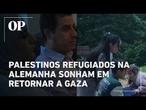Palestinos refugiados na Alemanha sonham em retornar a Gaza