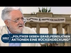 BERLIN: Extremisten klettern auf Brandenburger Tor - „Solidarität mit Israel wird zur Staatskrise“