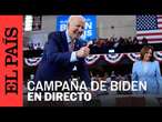 DIRECTO | Mitin de Joe Biden en Carolina del Norte, un día después del debate presidencial con Trump