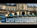 POLIZEI IN BADEN-WÜRTTEMBERG: Massive Kritik an E-Autos – Einsätze wegen leerer Batterien gefährdet!