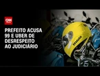 “Desrespeito ao Judiciário”, diz Nunes sobre continuidade do mototáxi em SP | CNN NOVO DIA
