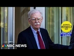 John Bolton expected to plead guilty for retaining national security information