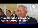 Guerre Iran/Israël, Gaza: le point presse en intégralité de François Bayrou