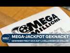 USA: Mega Millions-Jackpot von 1,2 Milliarden Dollar geknackt! Gewinner vor schwieriger Entscheidung