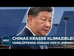KLIMAWANDEL: China mit krassen Zielen! So will Präsident Xi Jinping die Wende vorantreiben