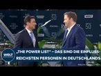 DEUTSCHLANDS TOP 50: POLITICO, WELT und BUSINESS INSIDER zeichnen die einflussreichsten Person aus