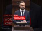 #ai w WOJSKU! Kosiniak-Kamysz o NOWOCZESNEJ polskiej armii! #fakt #sejm #polityka #wojsko #obrona