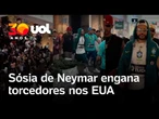 Sósia de Neymar engana torcedores e para shopping nos EUA antes da estreia da Copa do Mundo; vídeo