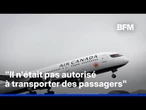 Un pilote de ligne d'Air Canada arrêté après avoir menti sur son diplôme pendant 17 ans