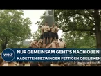 ANNAPOLIS: Schweiß, Ausdauer und Teamgeist! Kadetten der US Naval Academy bezwingen Obelisken