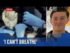 Footage reveals murder victim Henry Nowak told police 'I can't breathe' while handcuffed