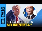 "Lo que él diga no importa": TRUMP sobre el plan de MACRON para reconocer a PALESTINA | EL PAÍS