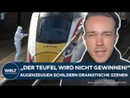 HUNTINGDON: Messerangriff im Zug nach London! Mann schreit: "Der Teufel wird nicht gewinnen"