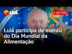 Lula fala ao vivo e anuncia medidas de combate à fome e produção sustentável de alimentos; assista