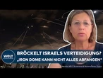 AUSNAHMEZUSTAND IN ISRAEL: Iranische Raketen treffen Tel Aviv! Iron Dome stößt an seine Grenzen