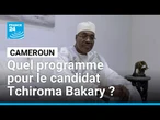 Présidentielle au Cameroun : quel programme pour le candidat Tchiroma Bakary ? • FRANCE 24