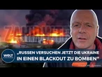 PUTINS KRIEG: "Russen versuchen jetzt, wo es kalt wird, die Ukraine in einen Blackout zu bomben"