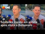 Sóstenes Cavalcante, líder do PL na Câmara, insiste em anistia após visita a Bolsonaro