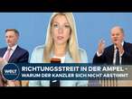 AMPEL IM DAUERSTREIT: Wirtschaft fordert Impulse - Lindner kontert Kanzler Scholz | WELT Thema