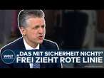 KOALITION: "Mit Sicherheit nicht!" Frei (CDU) zieht rote Linie in den Verhandlungen mit der SPD