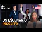 BIDEN RENUNCIA: KAMALA HARRIS recoge el guante, “MI INTENCIÓN ES GANAR ESTA NOMINACIÓN” | RTVE