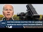 UKRAINE-KRIEG: USA prüfen weitreichende Waffen für die Ukraine im Kampf gegen Putins' Russland