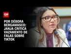 Janja diz ter sido vítima de machismo após vazamento de falas sobre TikTok | CNN 360º