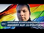 HINTERHALT IN LÜNEBURG: Homophobe Attacke? Brutaler Übergriff auf LGBTQ-Mann aus der Jungen Union